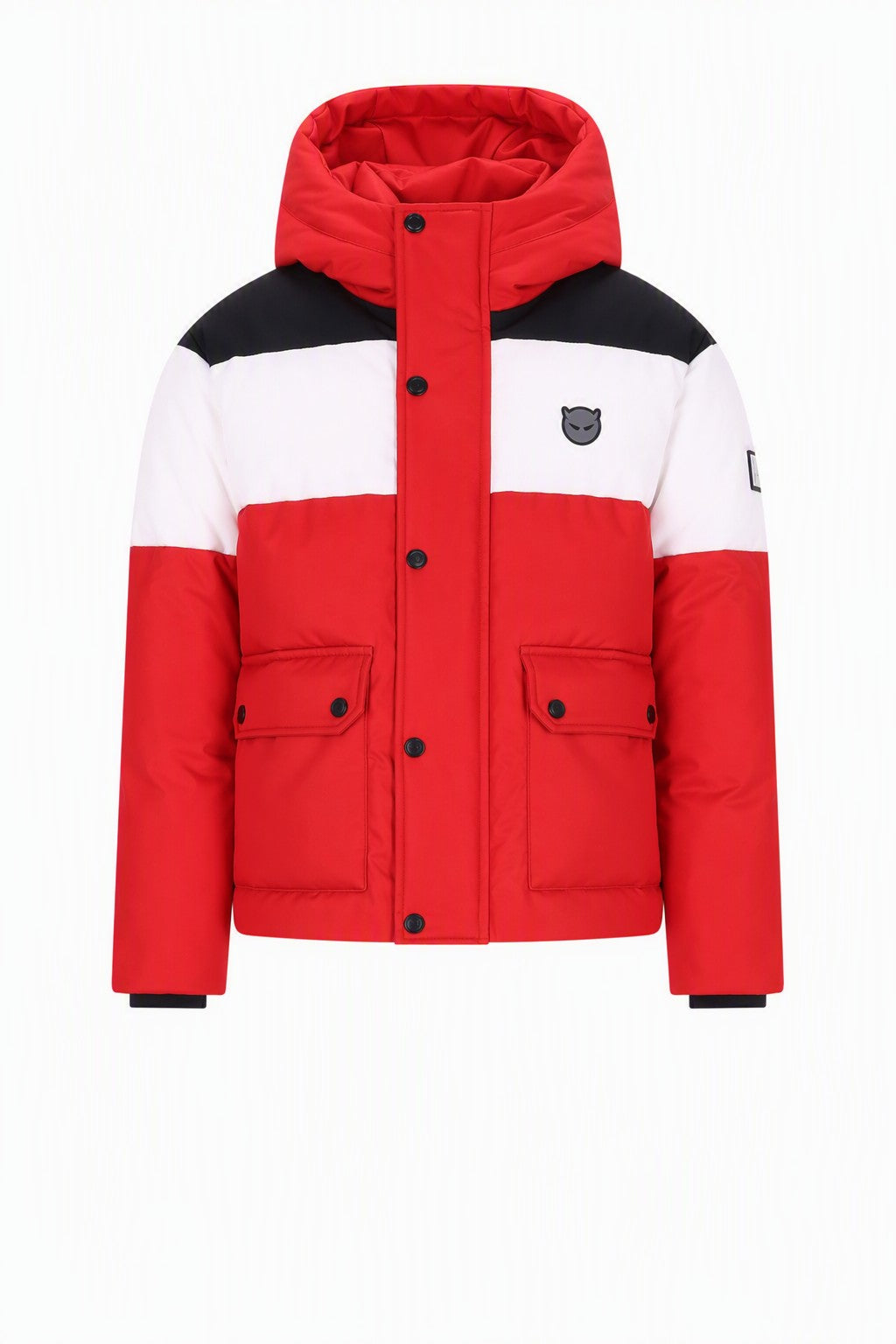 BOBB Boys Colorblock Ski Jacket Red