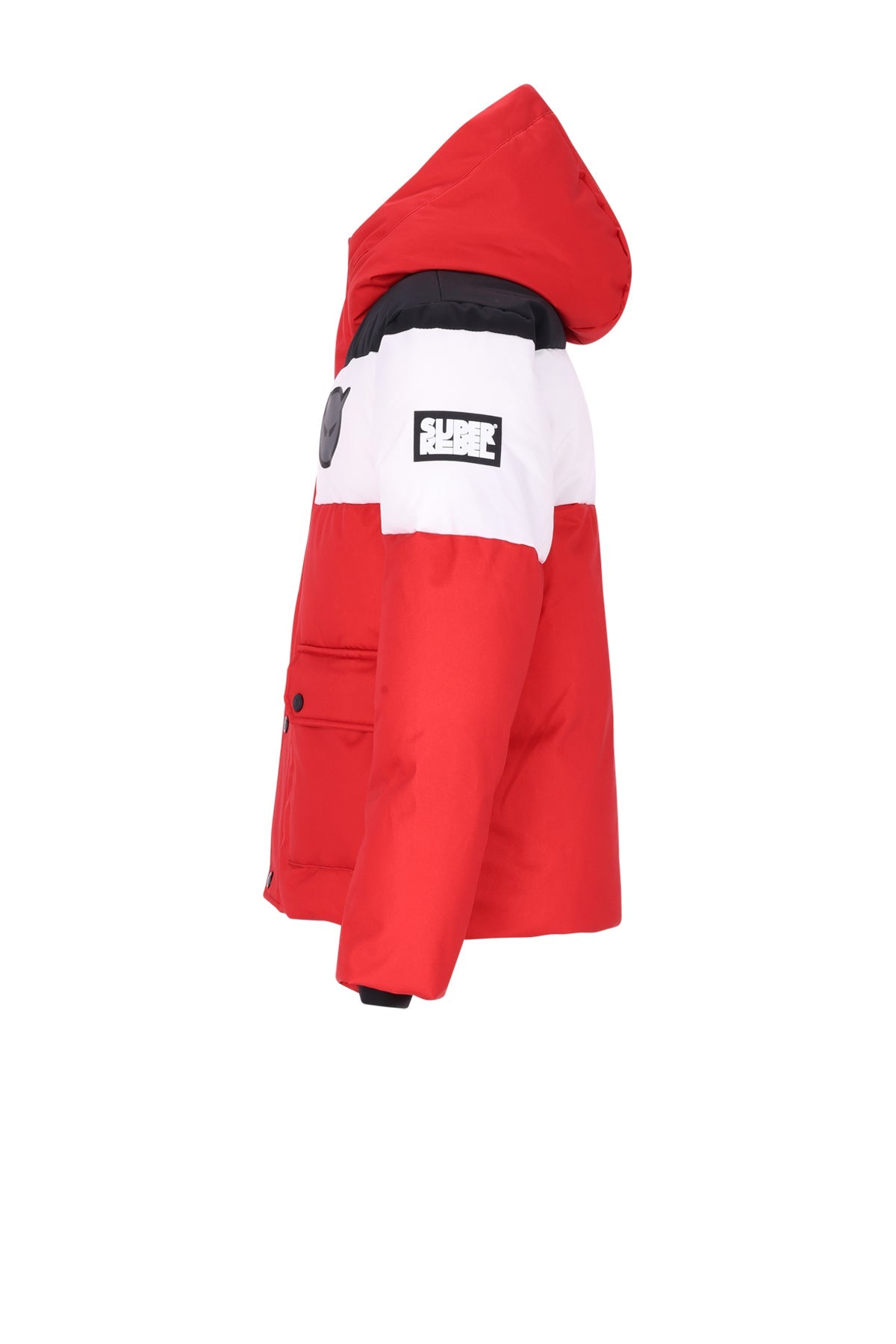 BOBB Boys Colorblock Ski Jacket Red