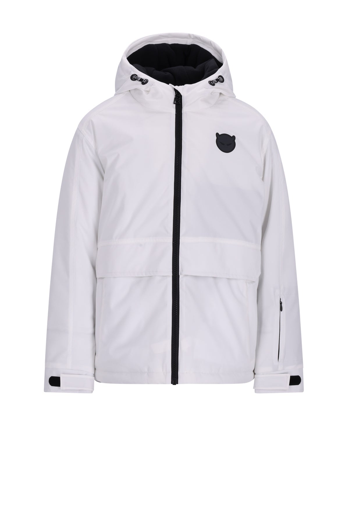SPACE Hooded Ski Jacket Offwhite