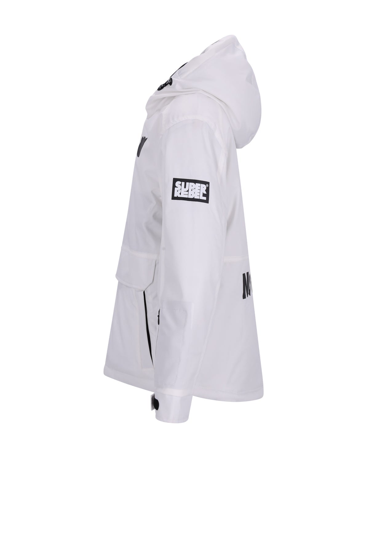 SPACE Hooded Ski Jacket Offwhite