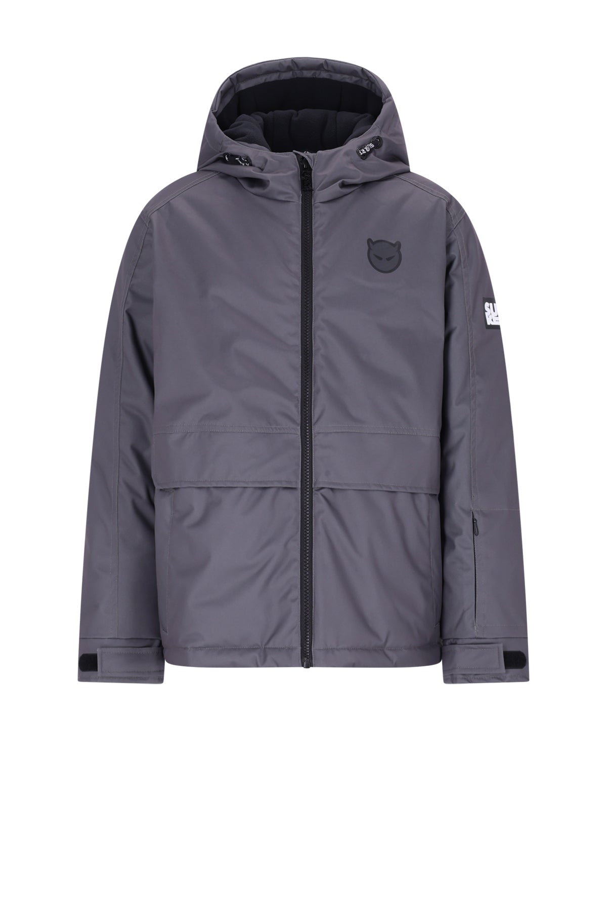SPACE Hooded Ski Jacket DarkGrey