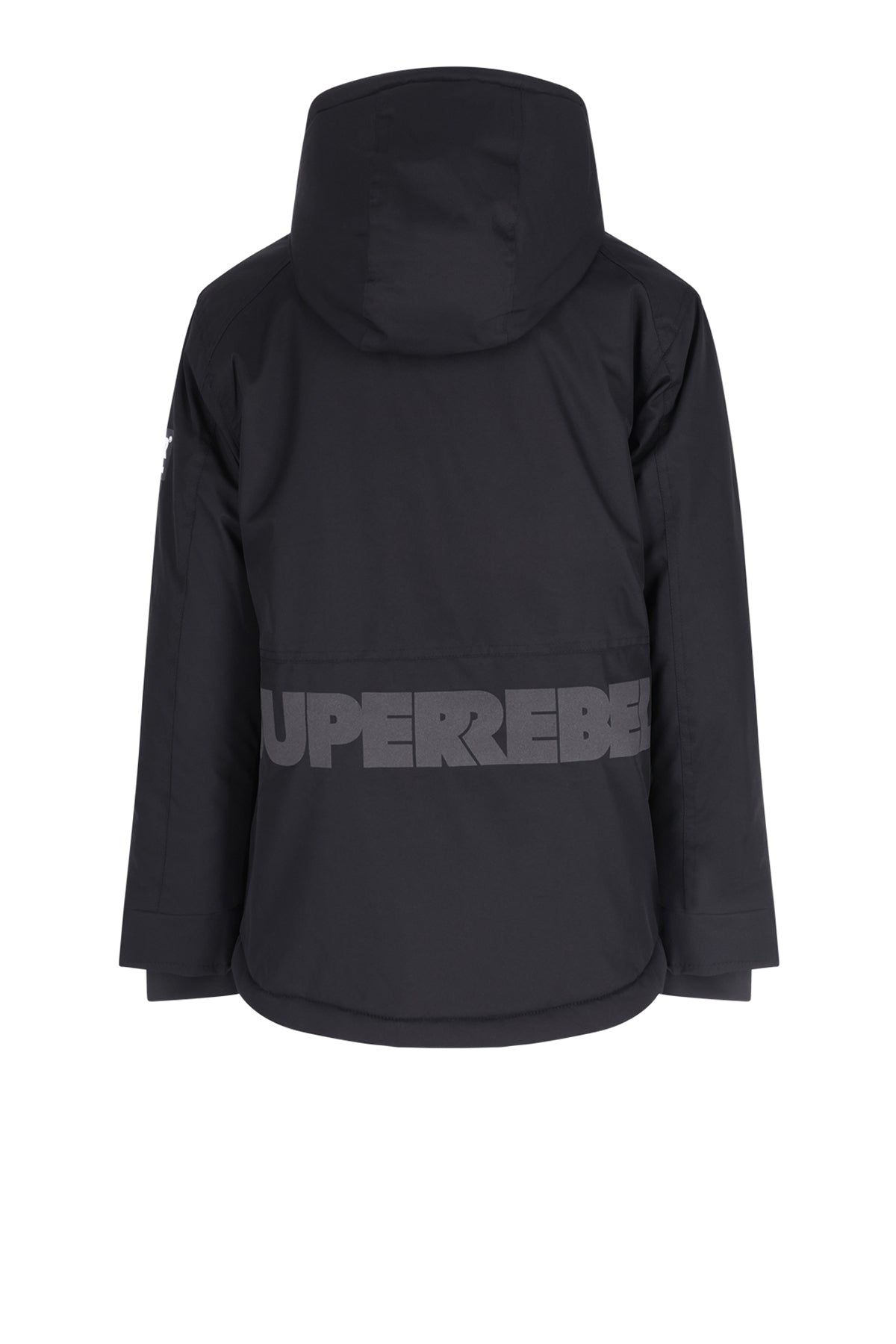 SPACE Hooded Ski Jacket Black