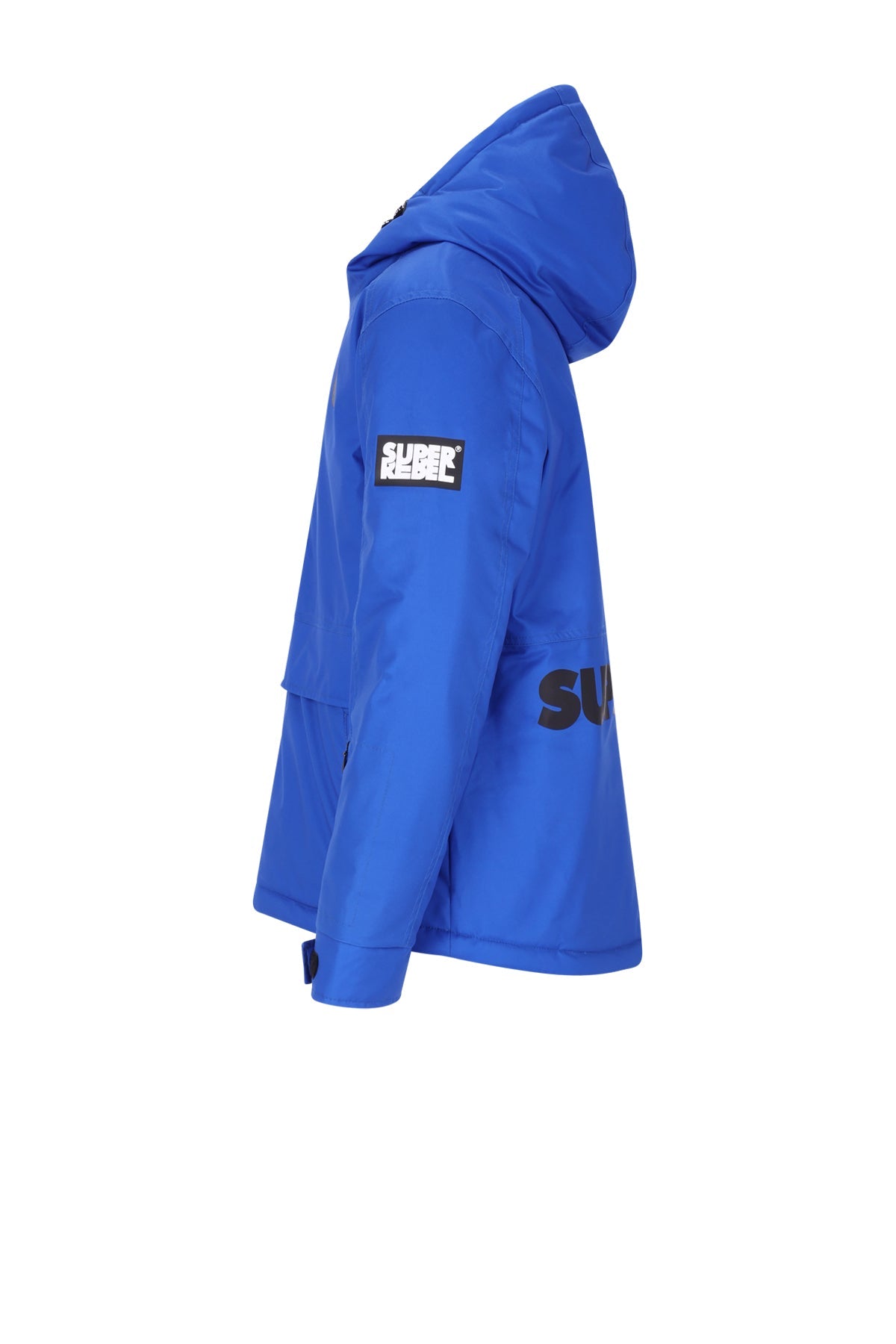 SPACE Hooded Ski Jacket Blue