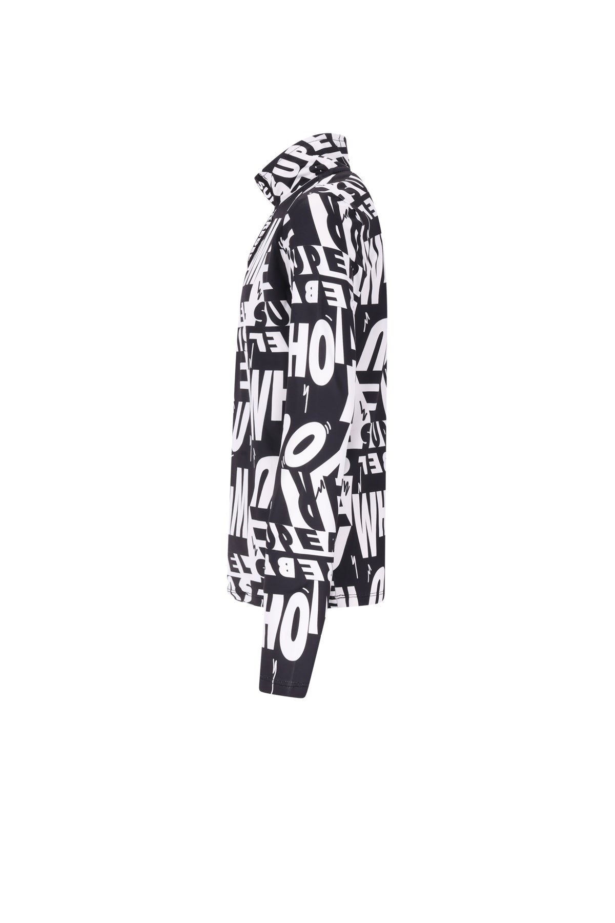 SPURT Ski Sport Jersey Pully Black&White