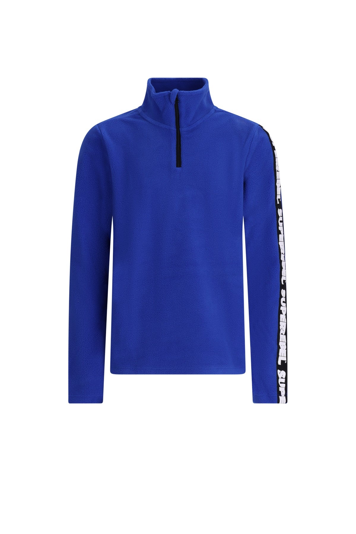 BASE Fleece Ski Sport Pully Turtle neck Colour Blue