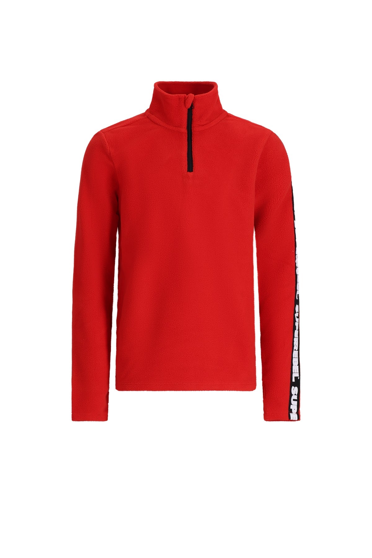 BASE Fleece Ski Sport Pully Red