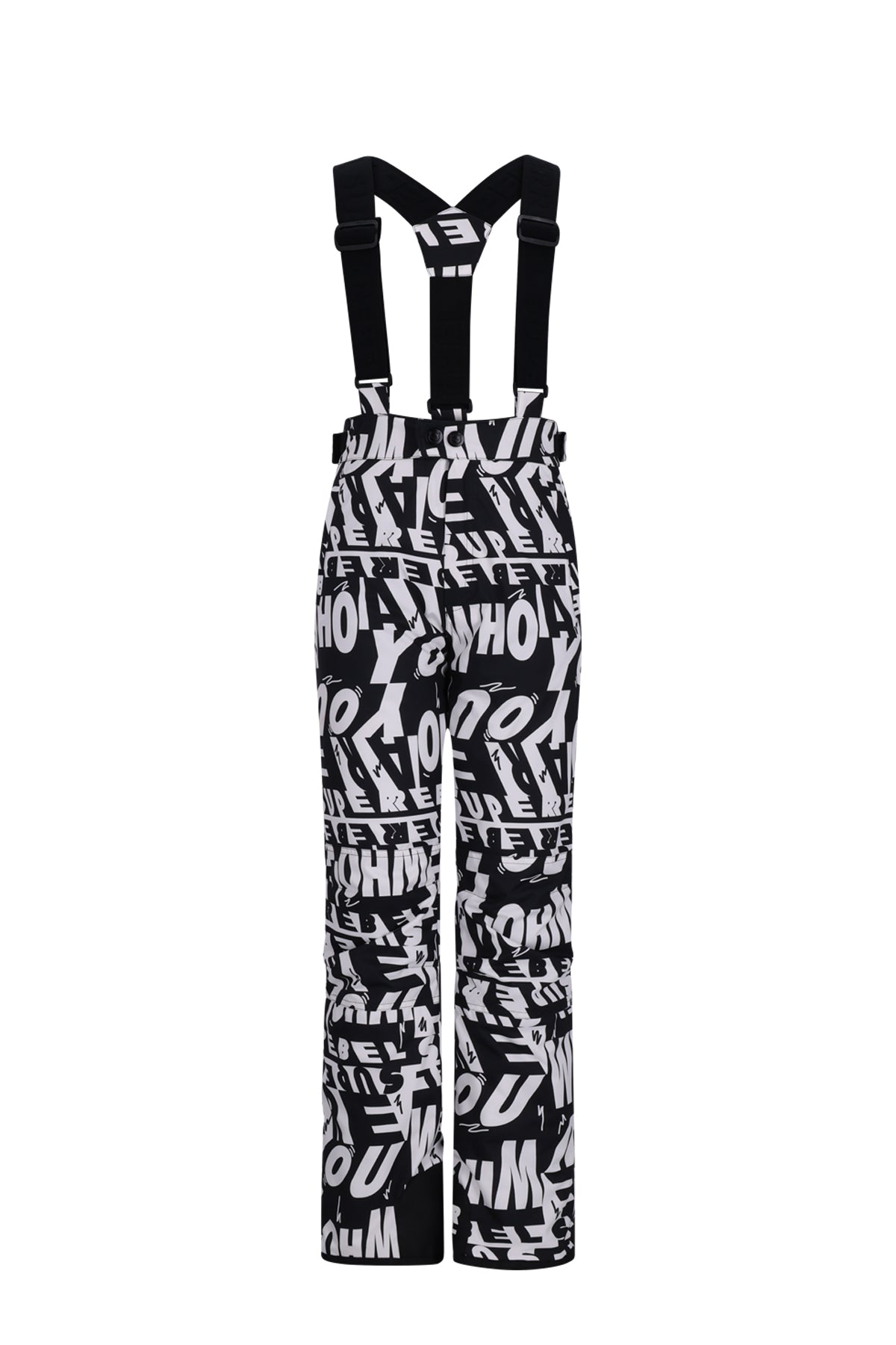 SPEED Ski Pants Black&White