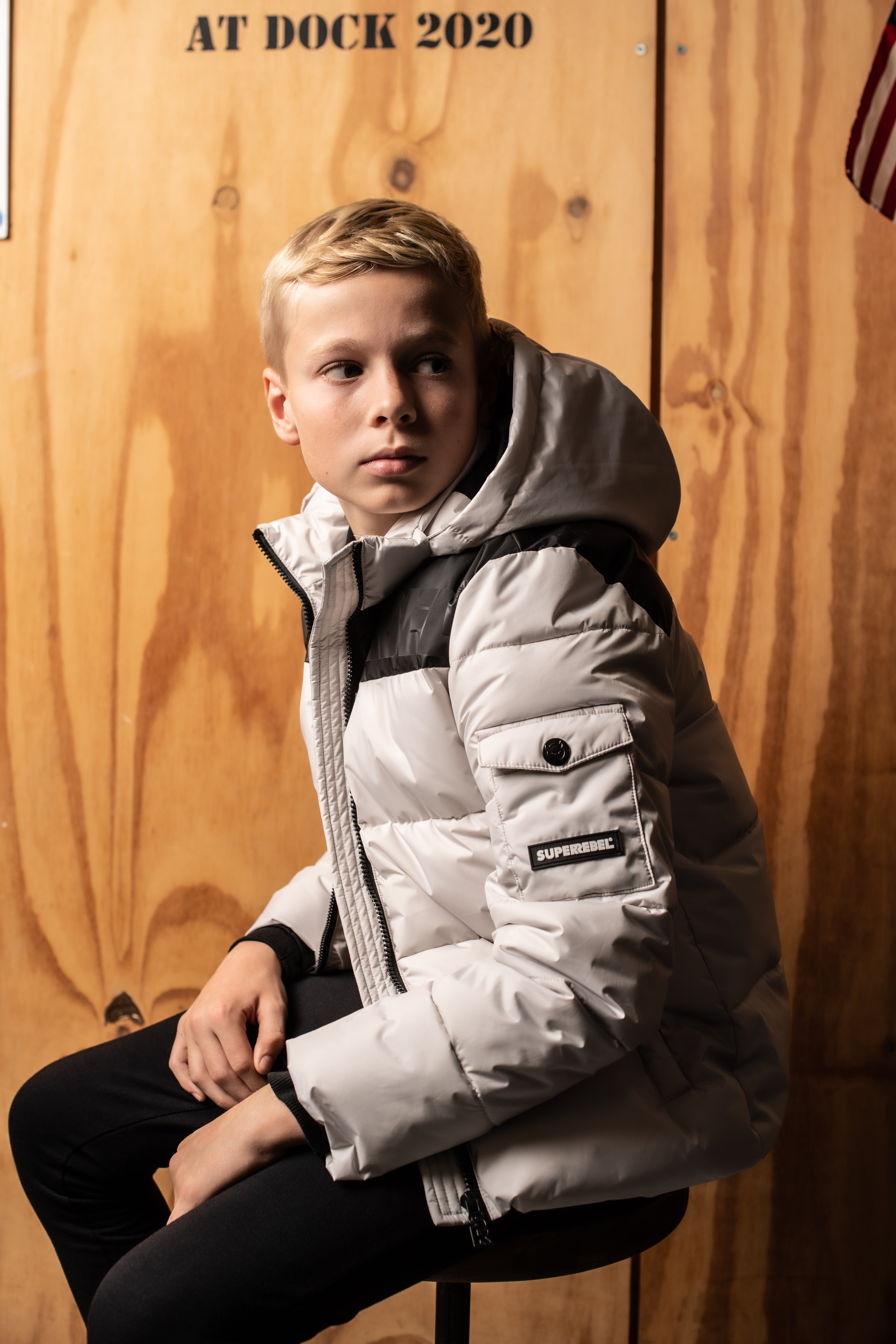SuperRebel Hunter Jacket Smokey Grey