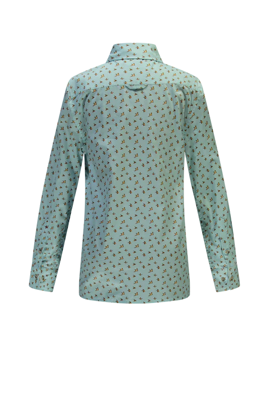 Red&Blu Winter Bjorn Blouse