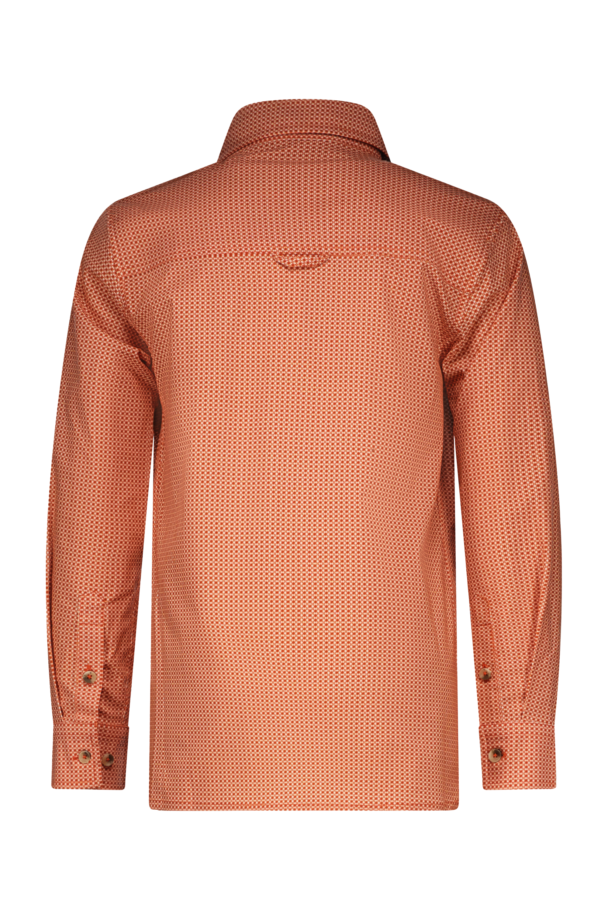 Otto Hemd Print Oranje