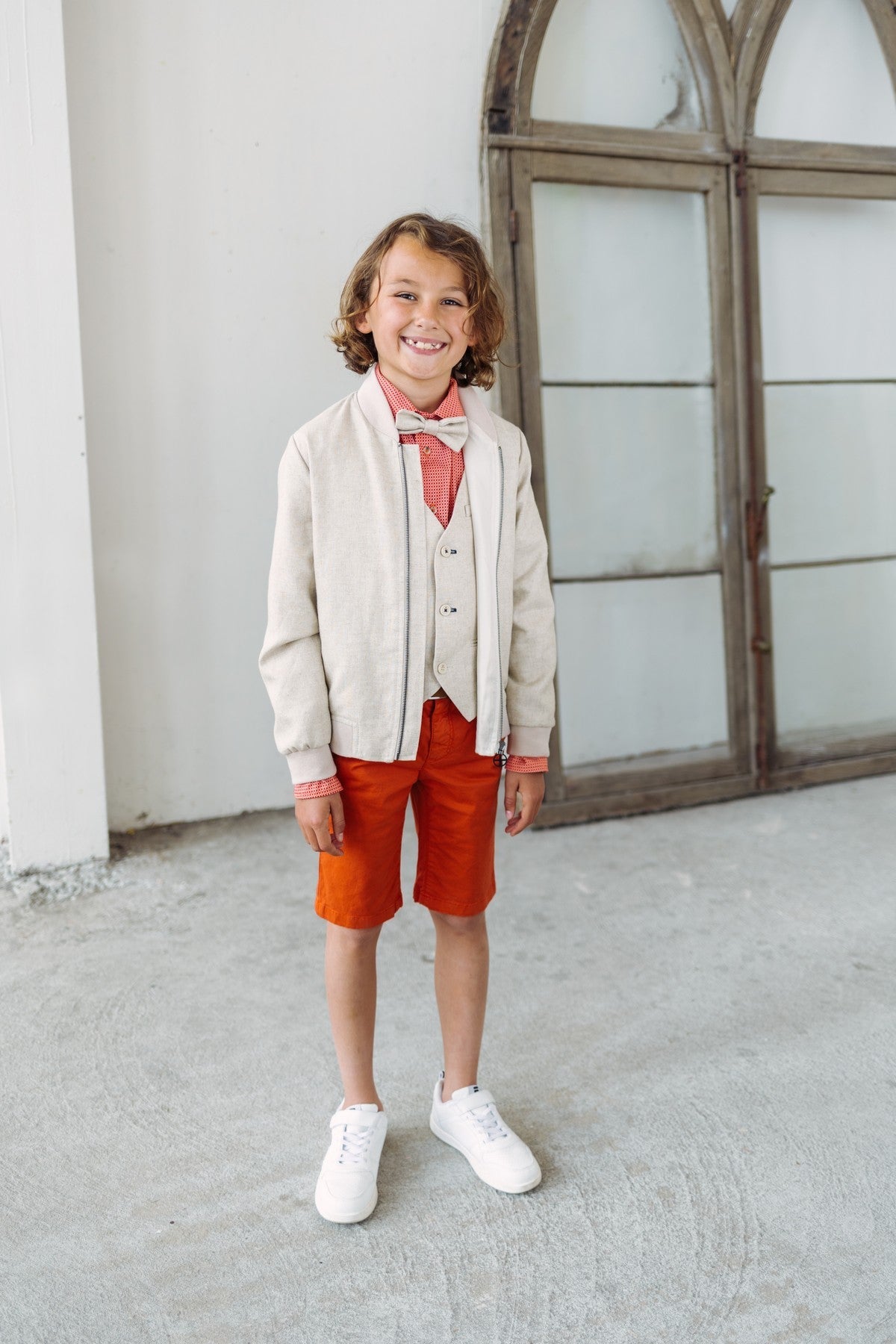 Otto Shirt Print Orange