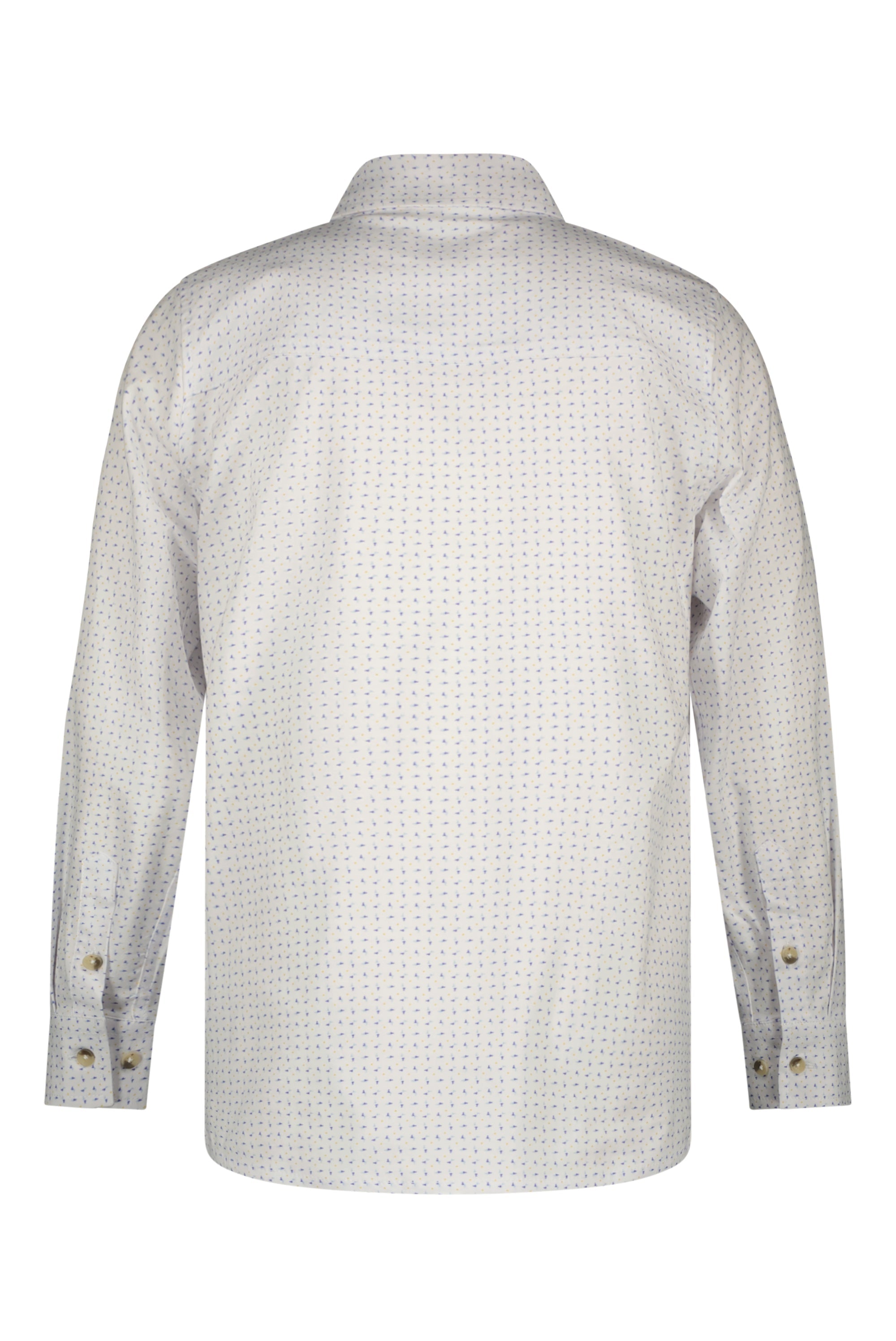 Oliver Shirt Fun Blue All-Over Print