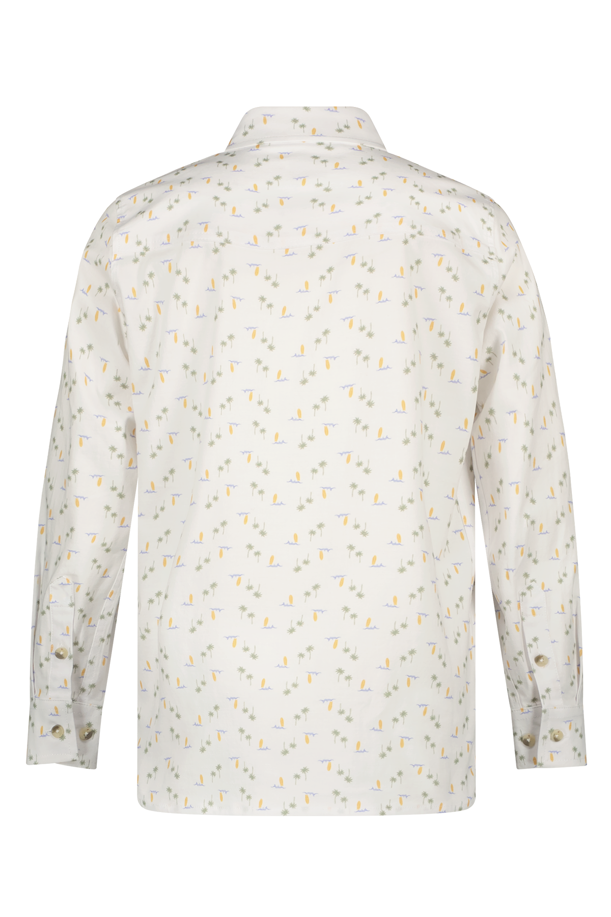 Oliver Hemd Fun Palm Ao Print