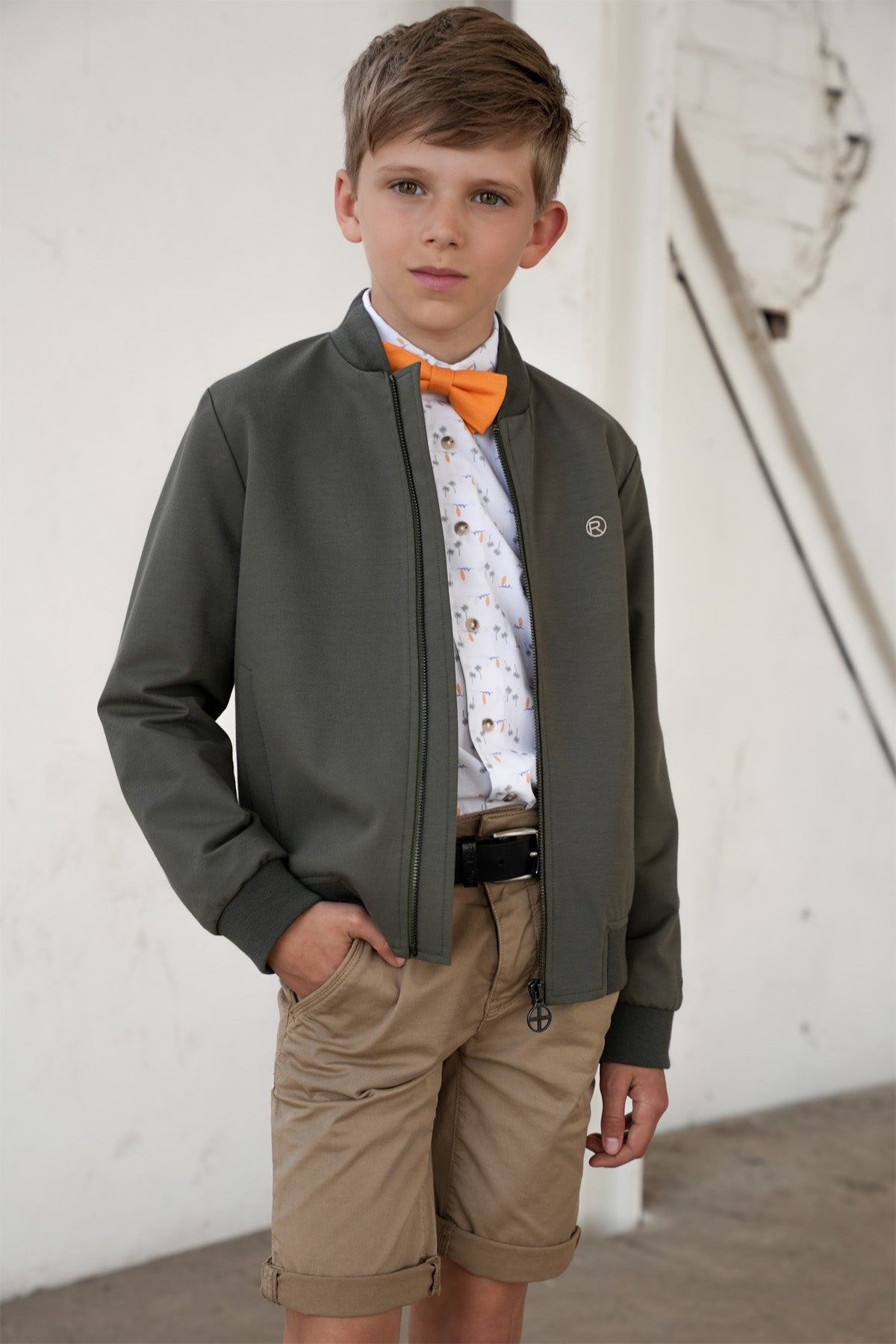 Oliver Shirt Fun Palm All-Over Print