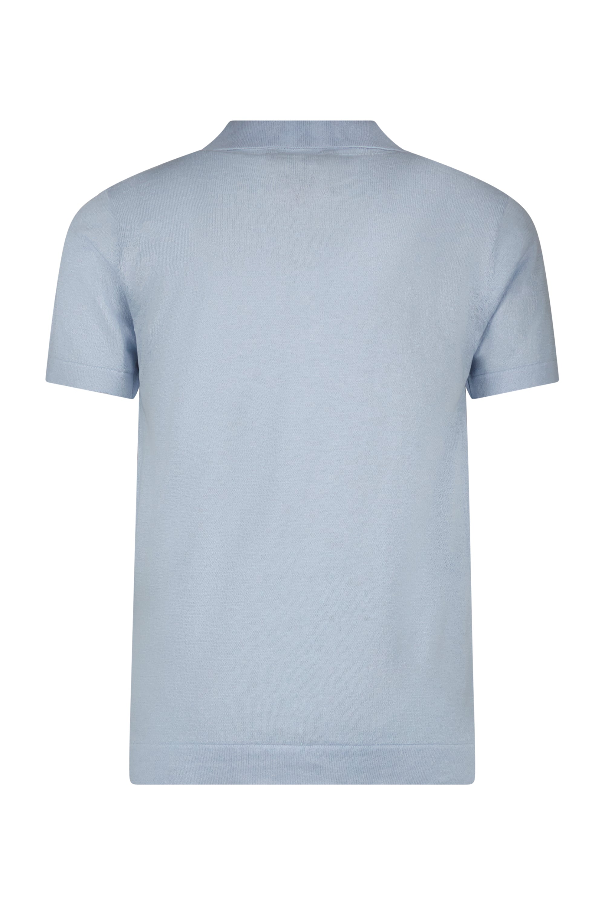 Paul Polo Licht Blauw Linnen