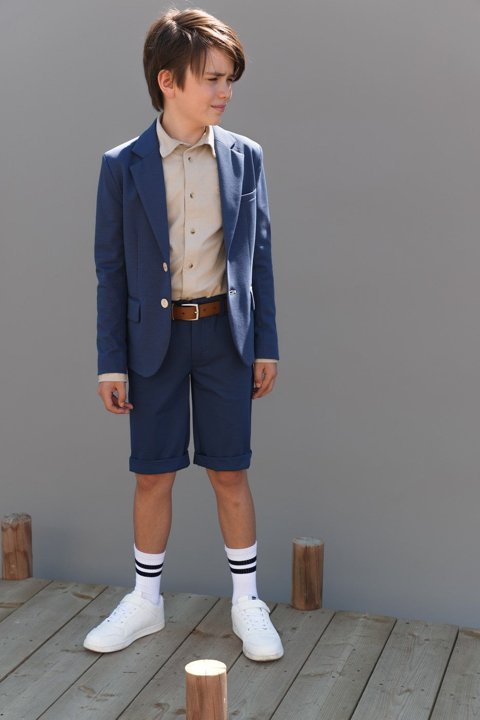 Red&Blu Owen Hemd zand