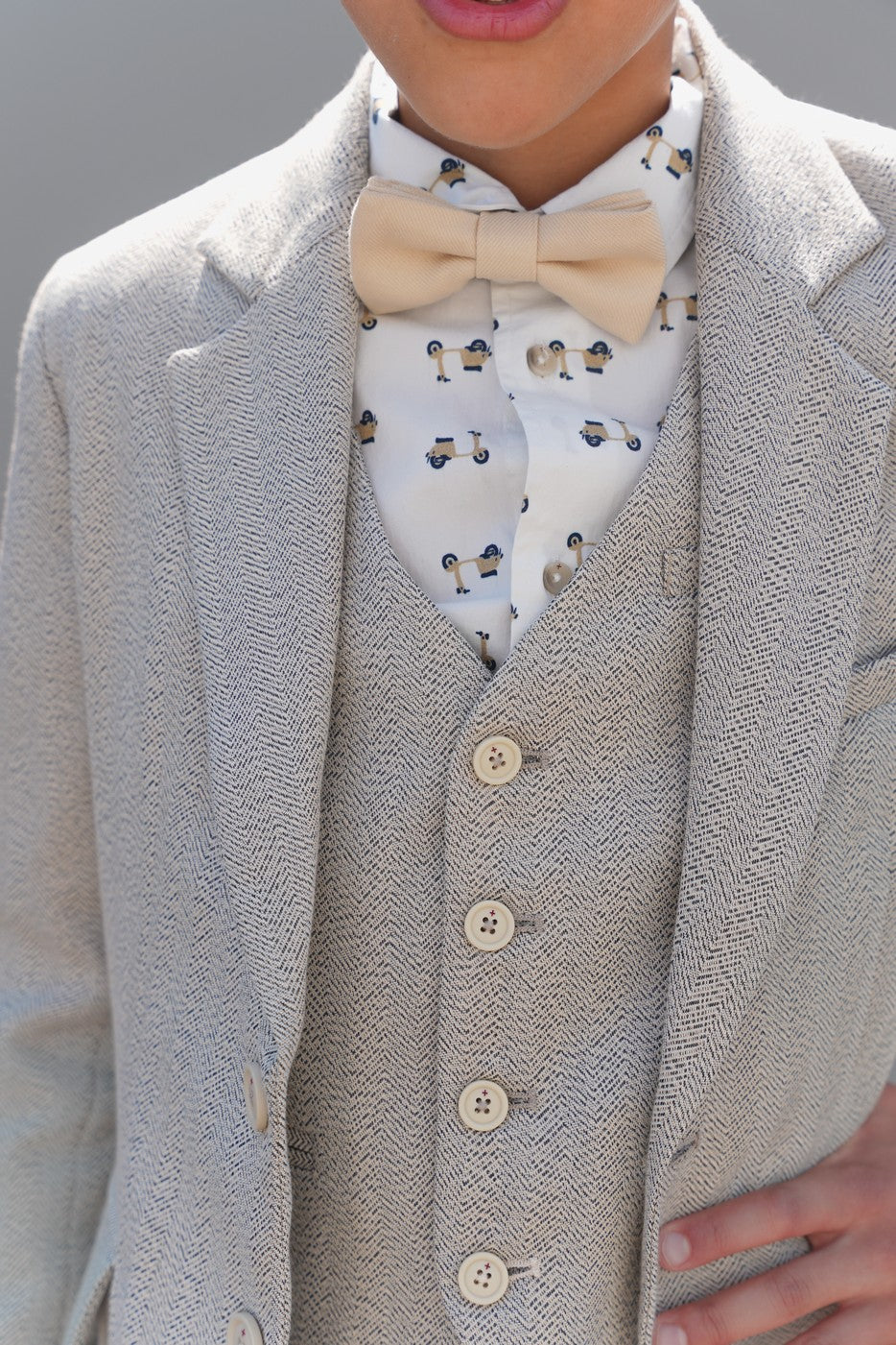 Red&Blu Brad blazer zand*