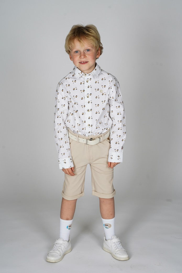 Red&Blu Ted bermuda kit