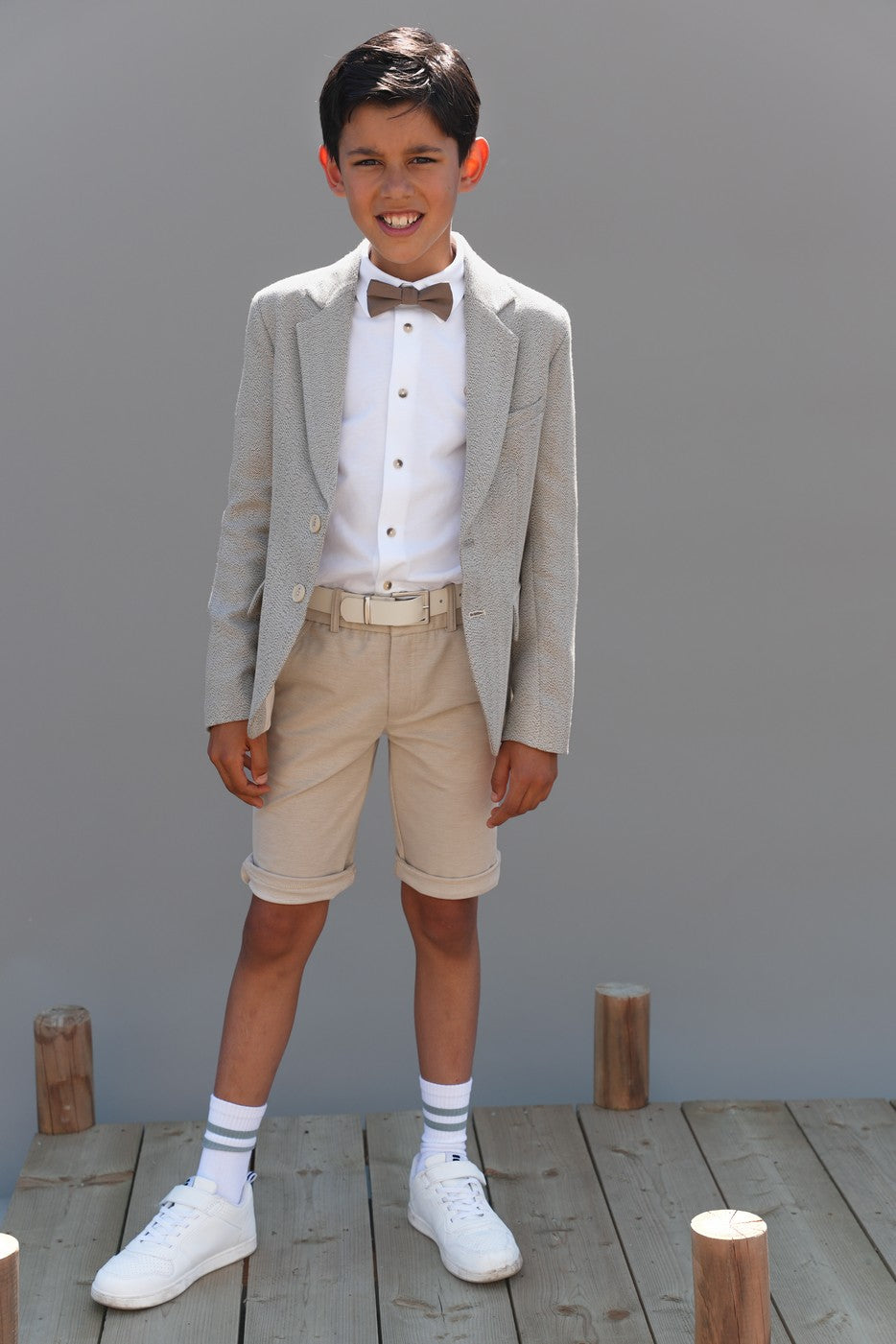 Red&Blu Otto strik bruin