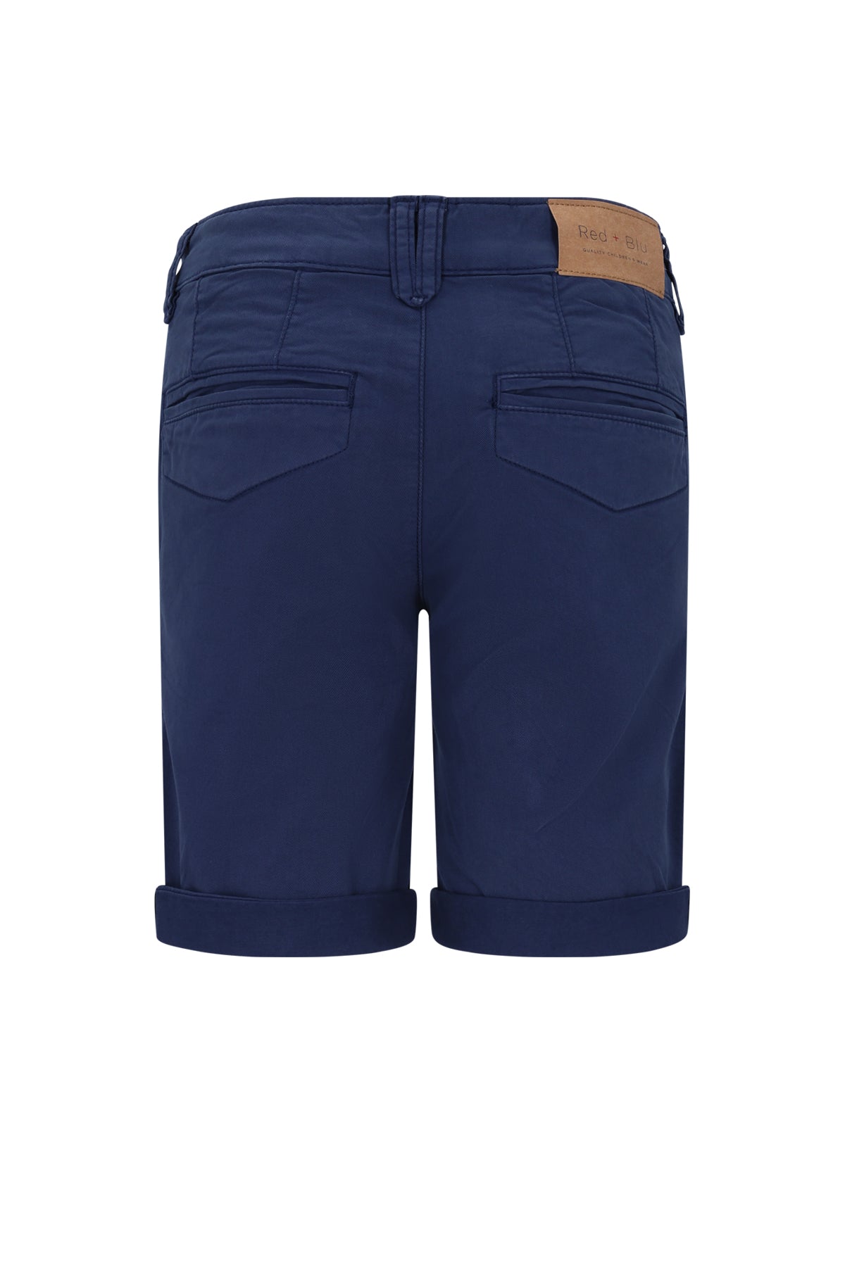 Chino Bermuda Tim Blauw
