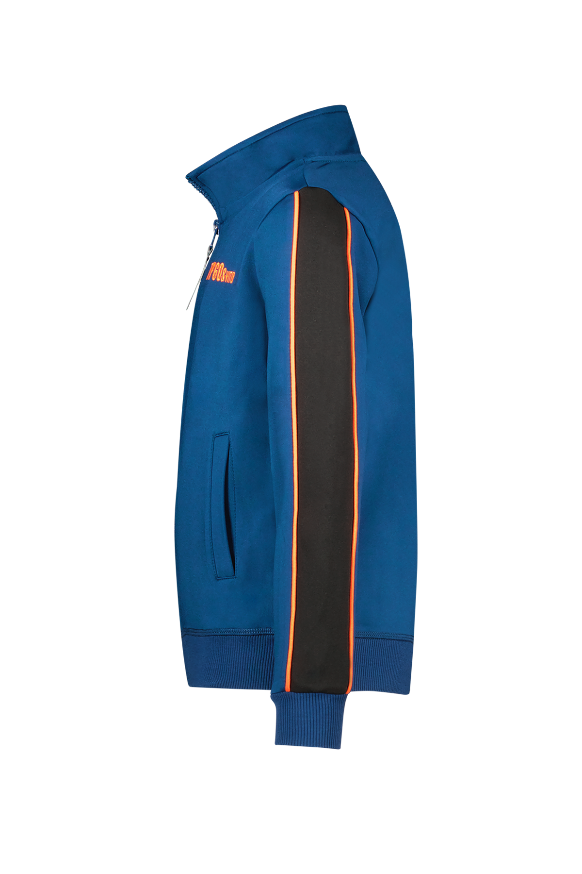 Vest Met Rits Vigo Blauw - TYGO&vito