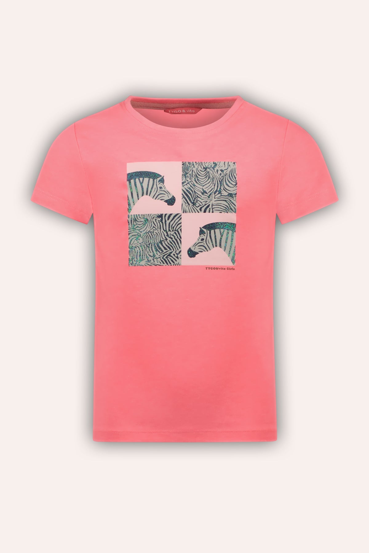 T-Shirt Jill Neon Roze - TYGO&vito