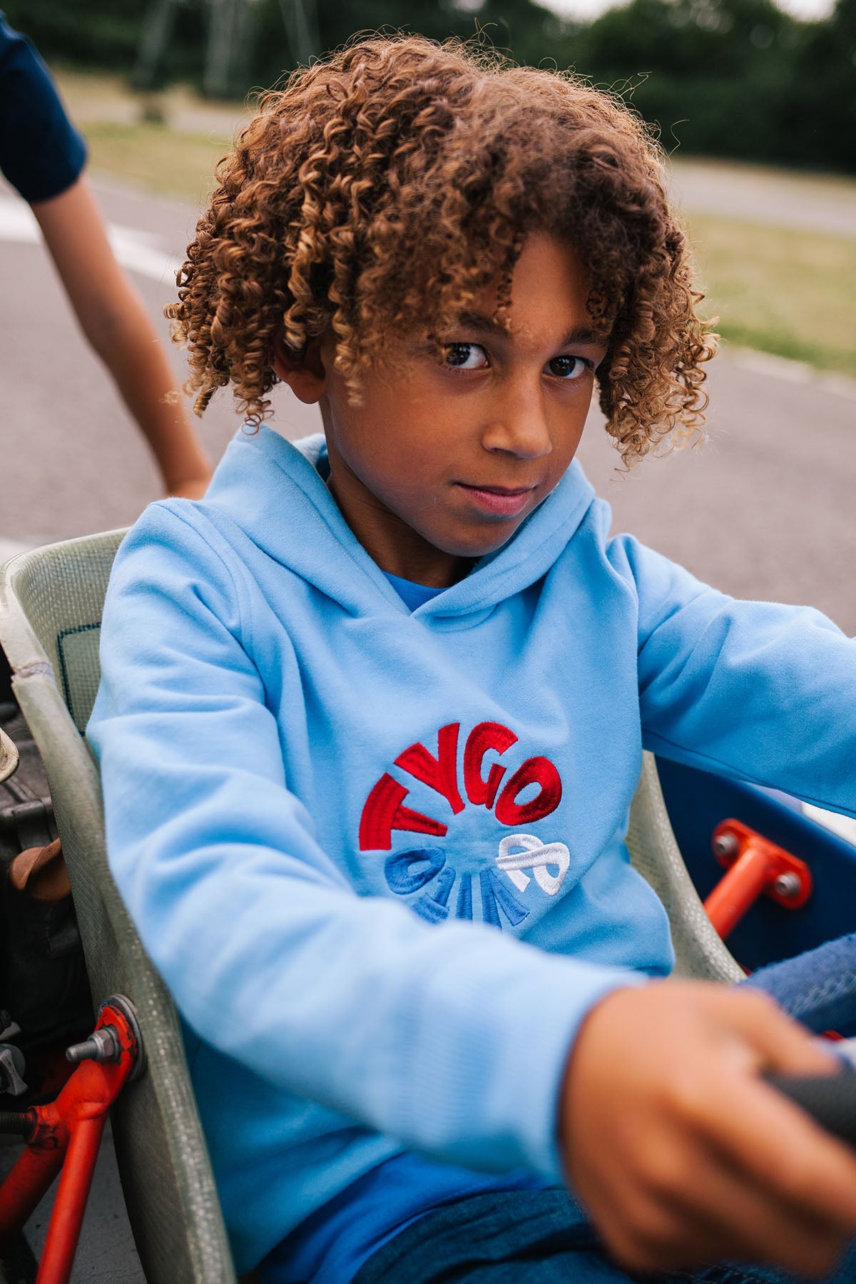 Hoodie Hamza Licht Blauw - TYGO&vito