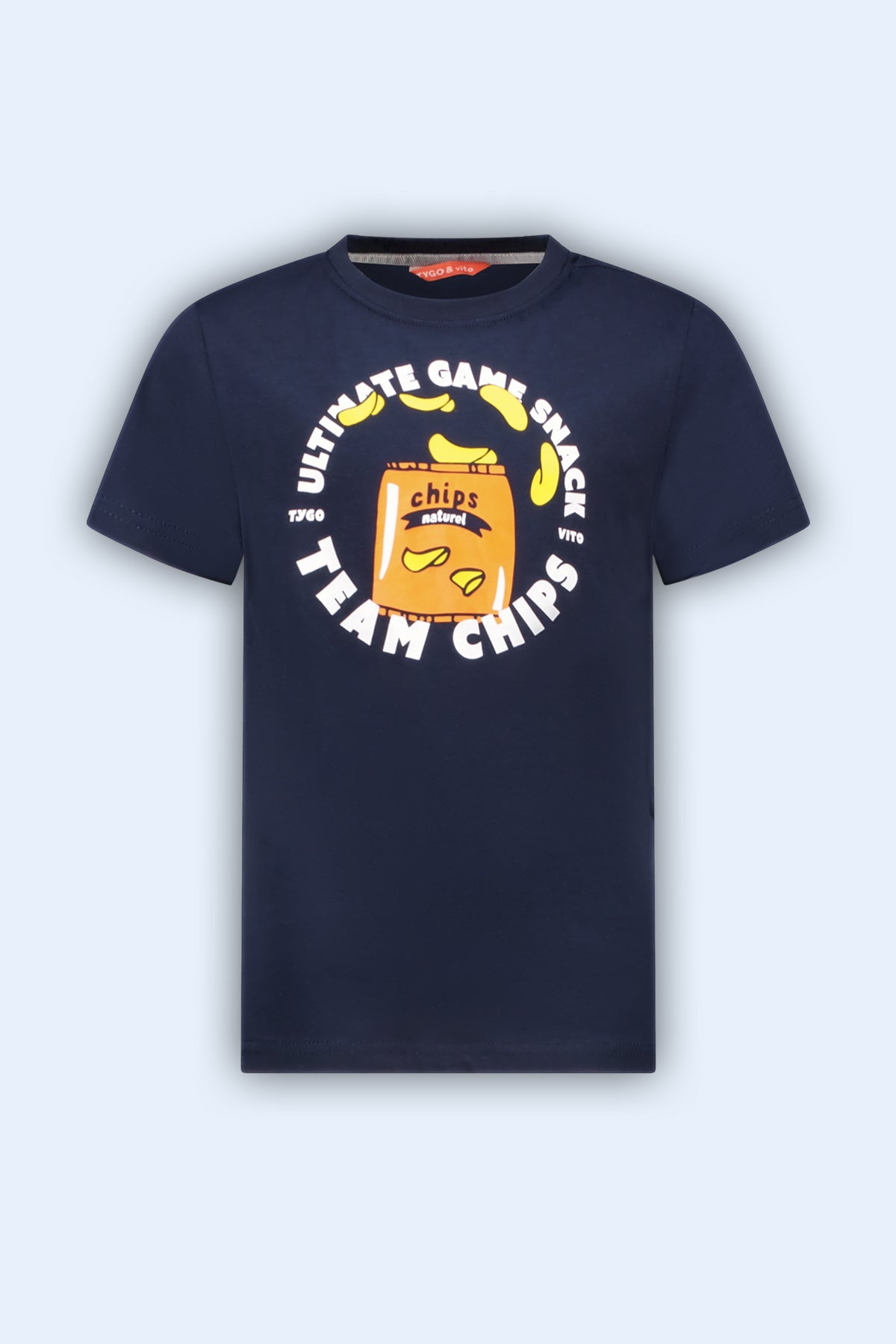 T-Shirt Jaimy Donker Blauw - TYGO&vito