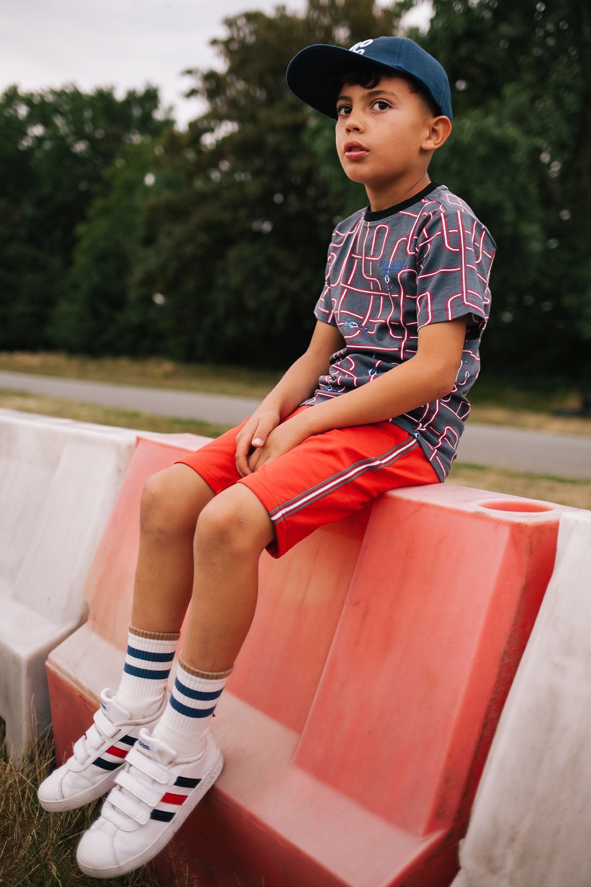 Jogshort Bing Rood - TYGO&vito