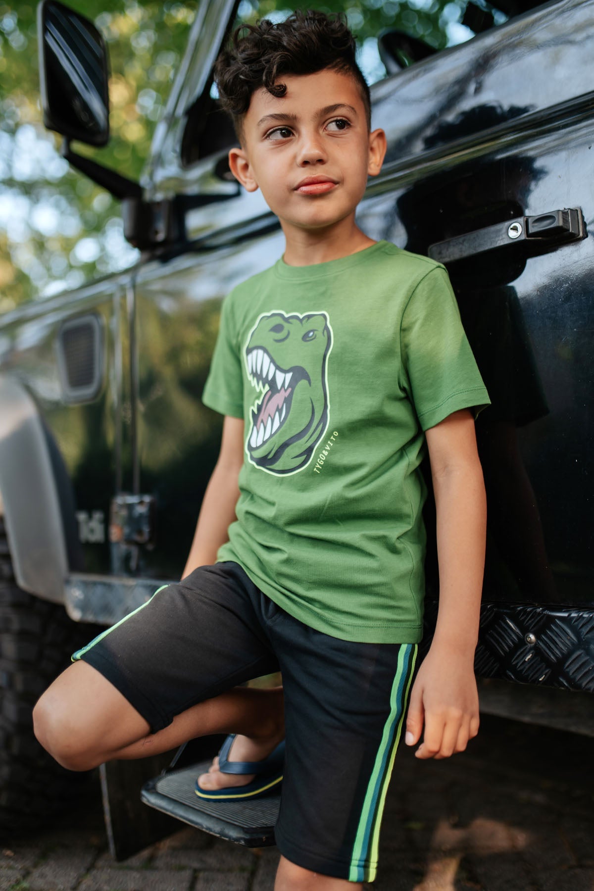 T-Shirt Jaimy Groen - TYGO&vito