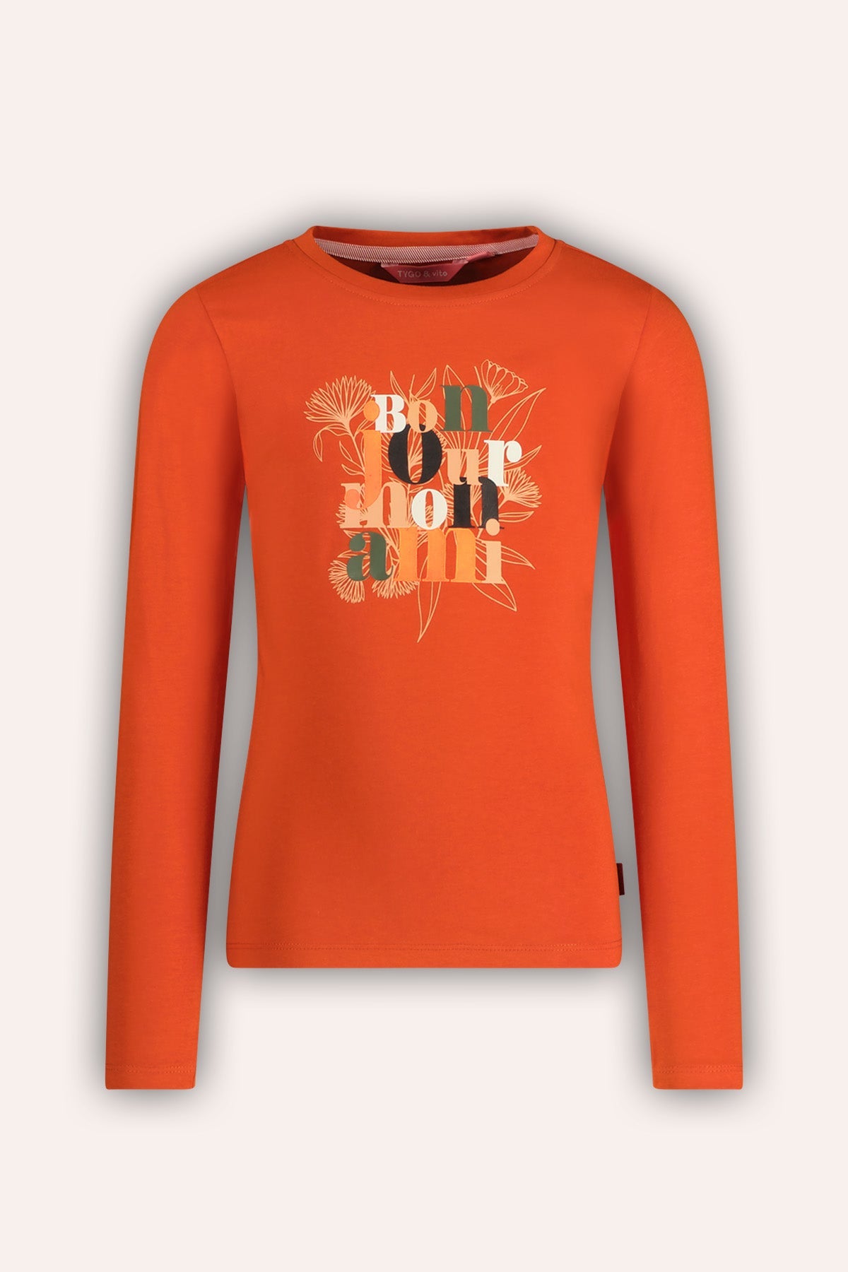 Longsleeve Linde Warm Rood - TYGO&vito
