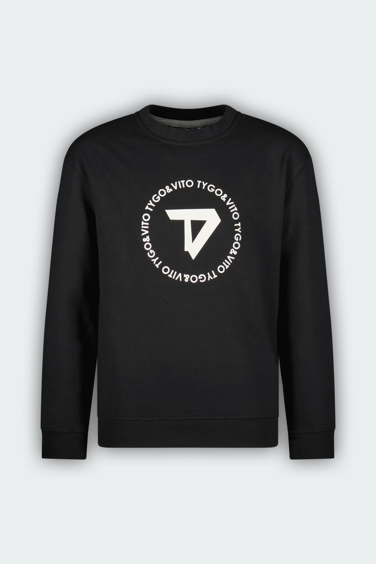 TYGO & vito Sweater Dorian Zwart