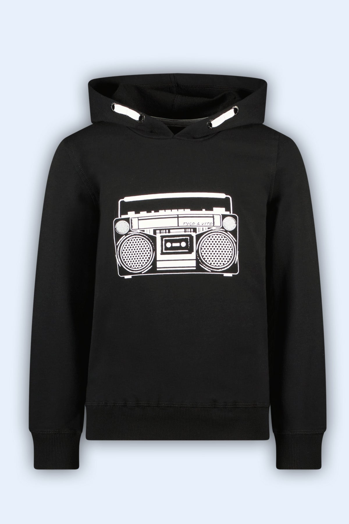 TYGO & vito Hoody Henry Zwart