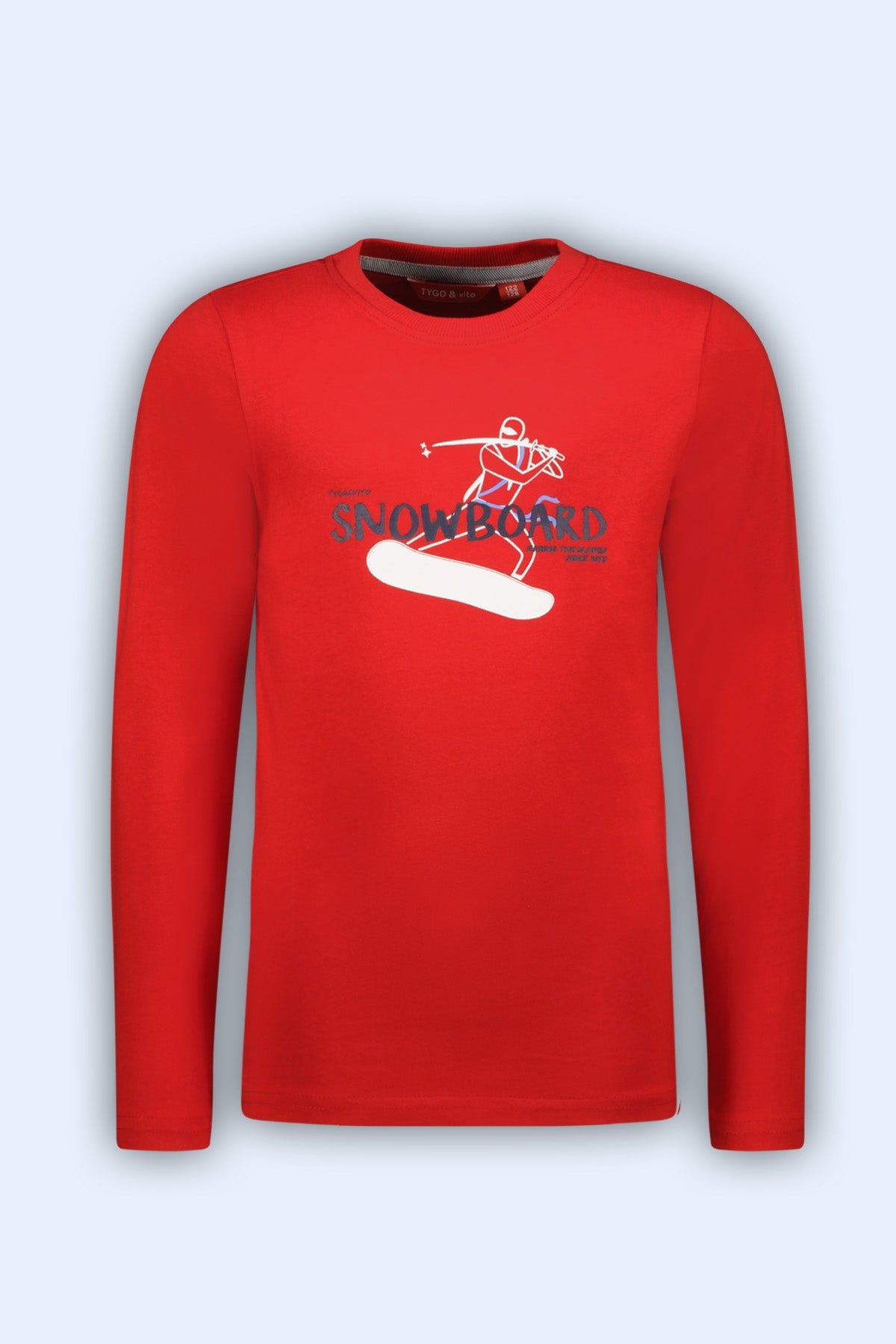 TYGO & vito Longsleeve Max Rood