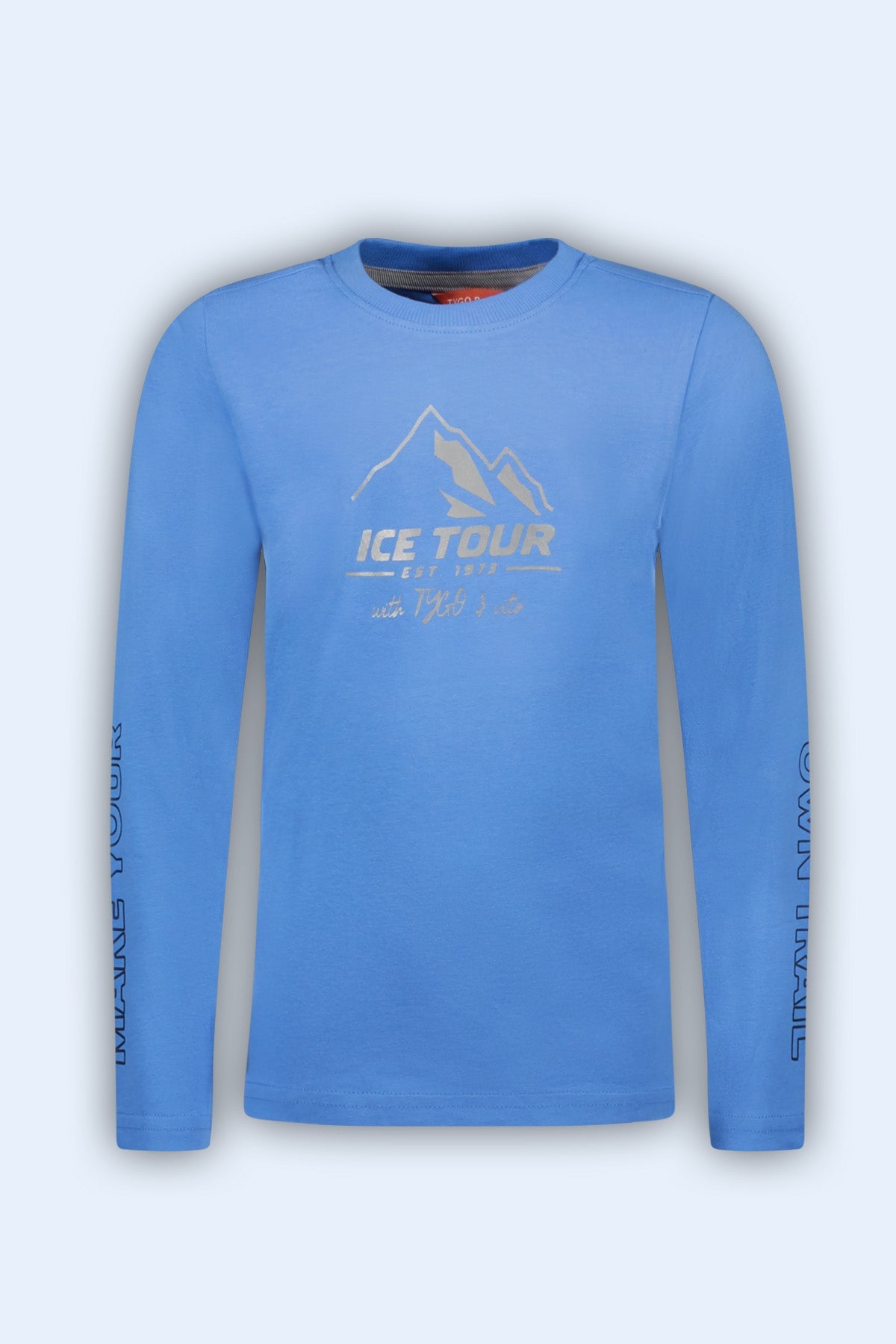 TYGO & vito Longsleeve Mel Fel Blauw