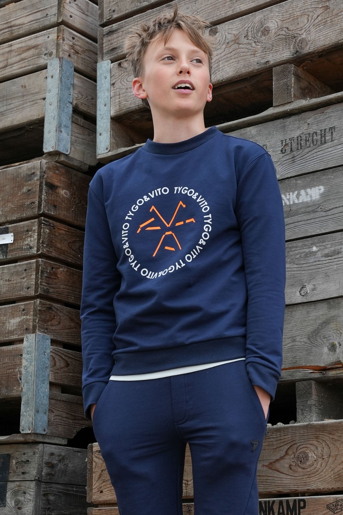 TYGO &amp; vito Pullover Nash Navy