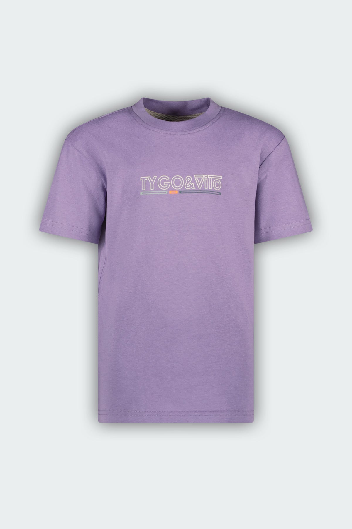 TYGO & vito T-shirt Dex Paars