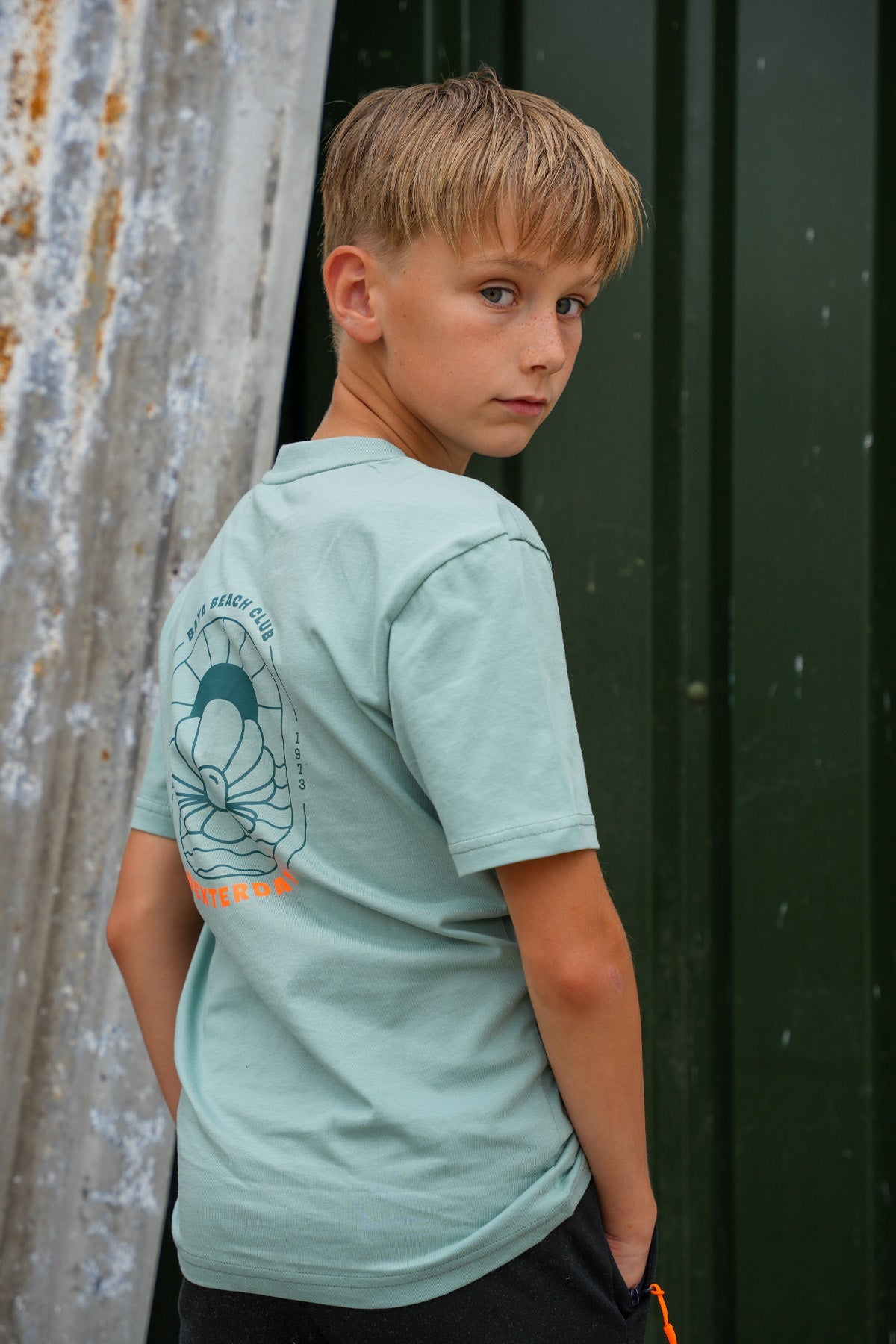 TYGO &amp; vito T-shirt Dolan Light Green
