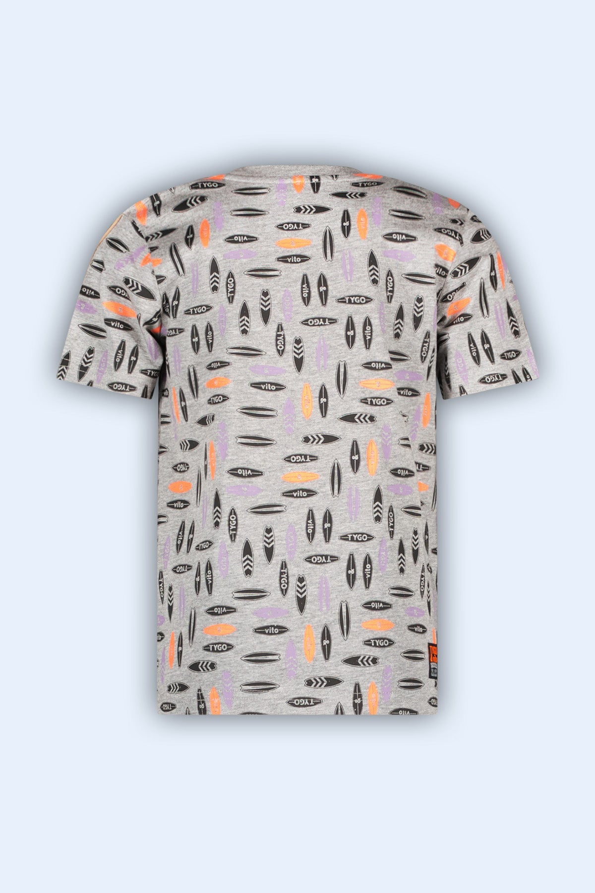 TYGO & vito T-shirt Desmond Grey Melee