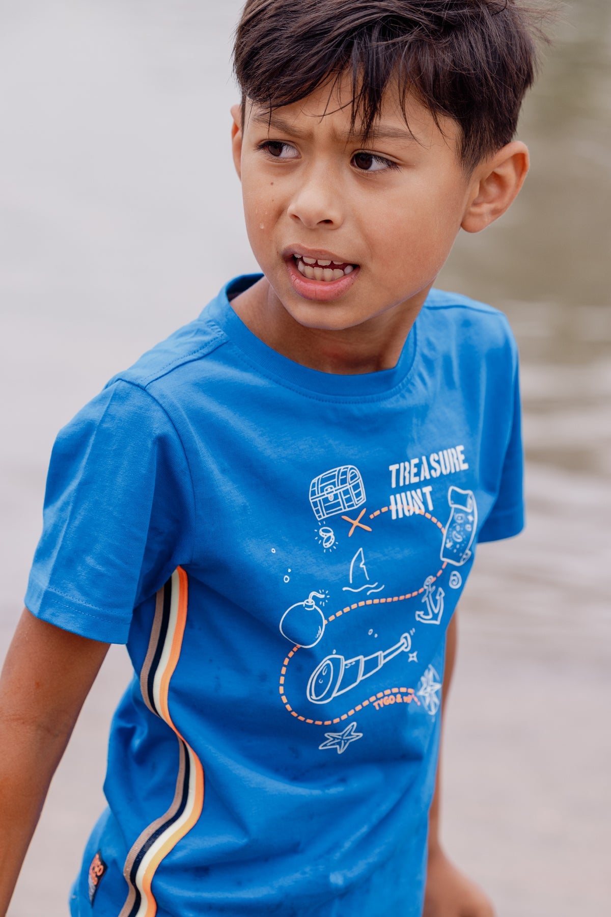 TYGO & vito T-shirt Wessel Blauw