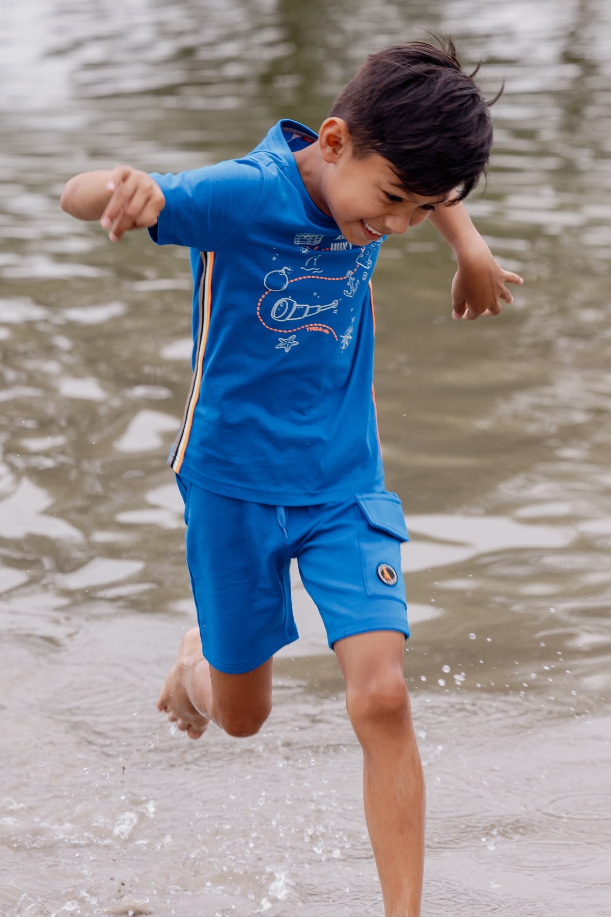 TYGO & vito T-shirt Wessel Blauw