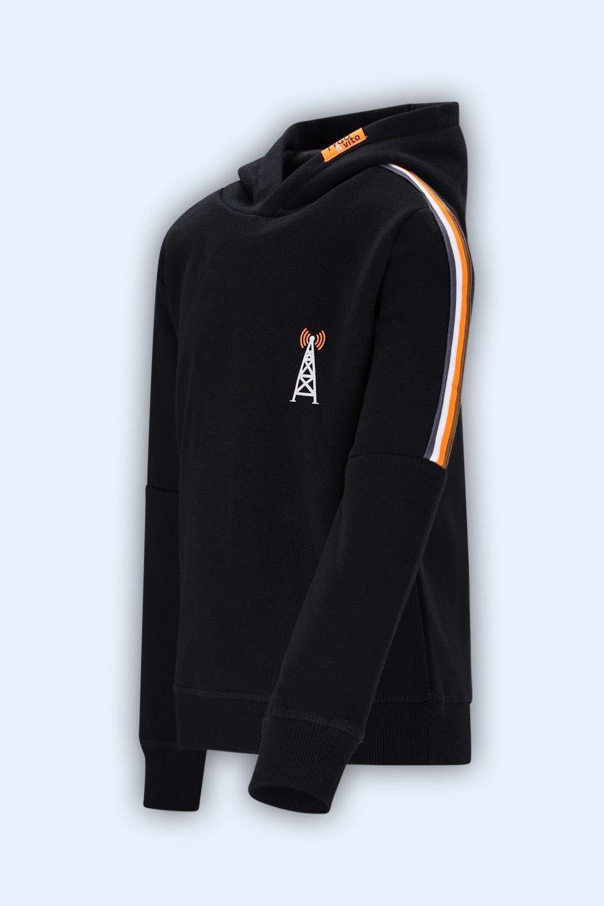 Hoodie Hero Zwart