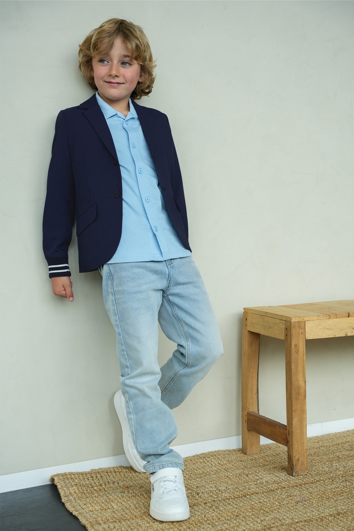 TYGO&vito Shirt Coop Blauw