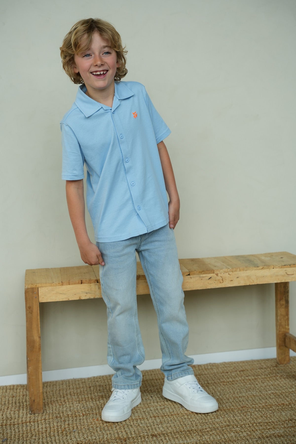 TYGO&vito Shirt Coop Blauw