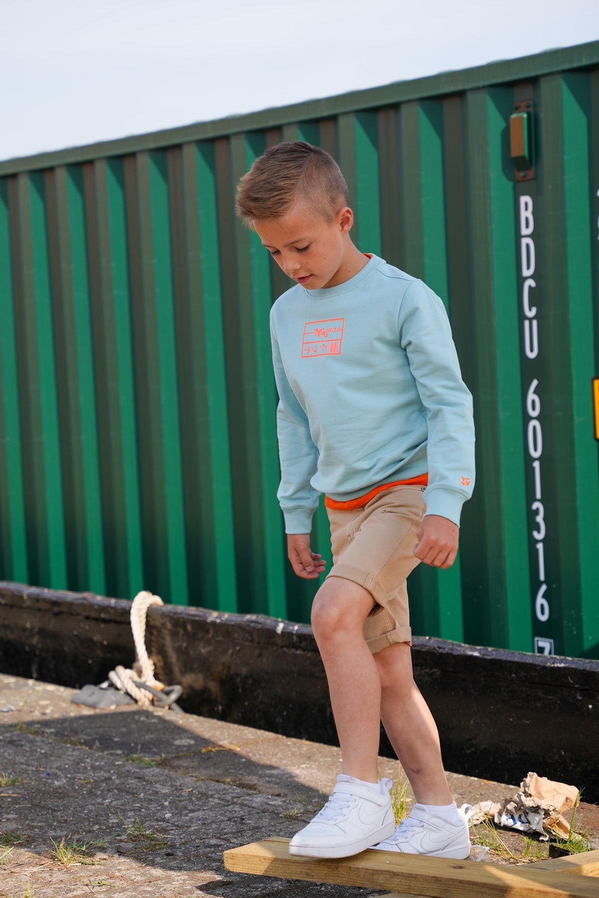 TYGO&vito Sweater Coen Aqua