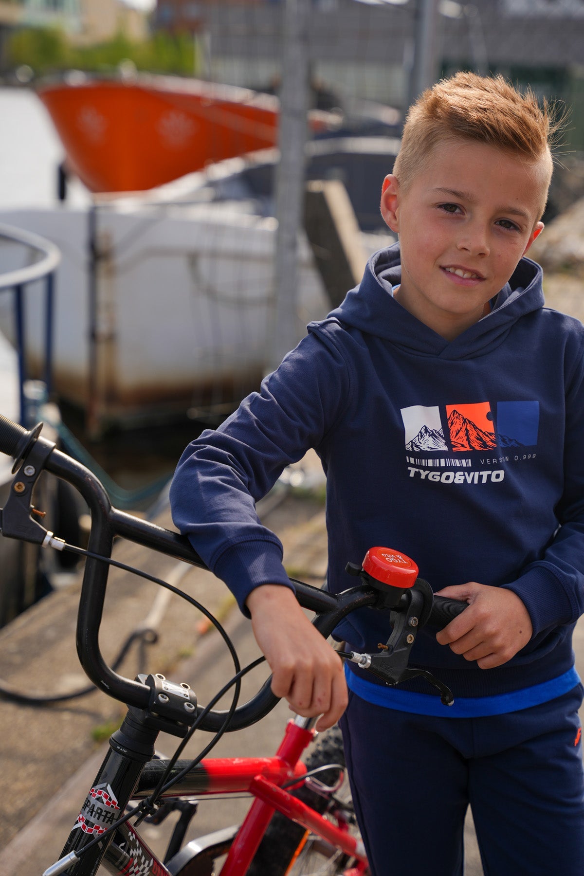 TYGO&vito Tygo Jogpant Boas Navy