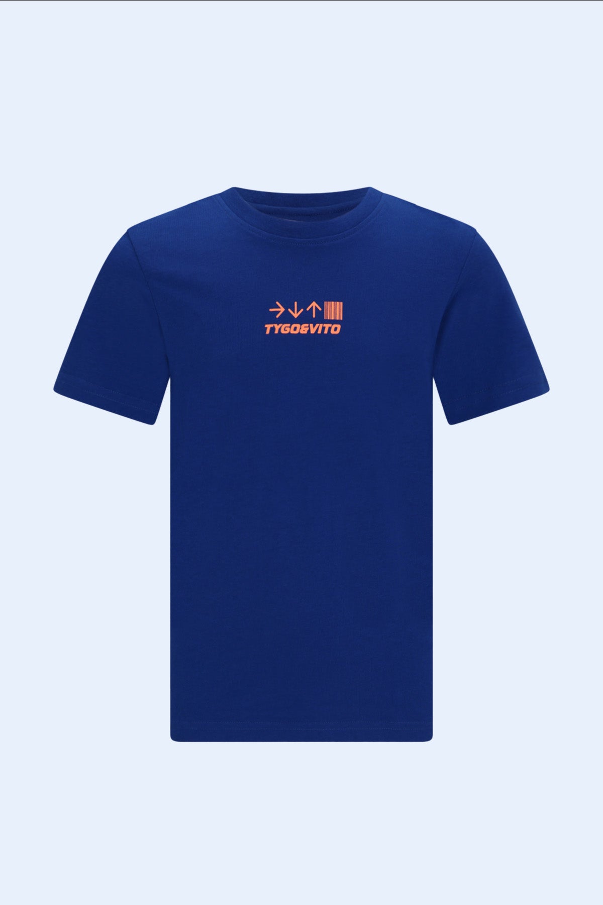 TYGO&vito Tygo T-shirt Tein Blauw