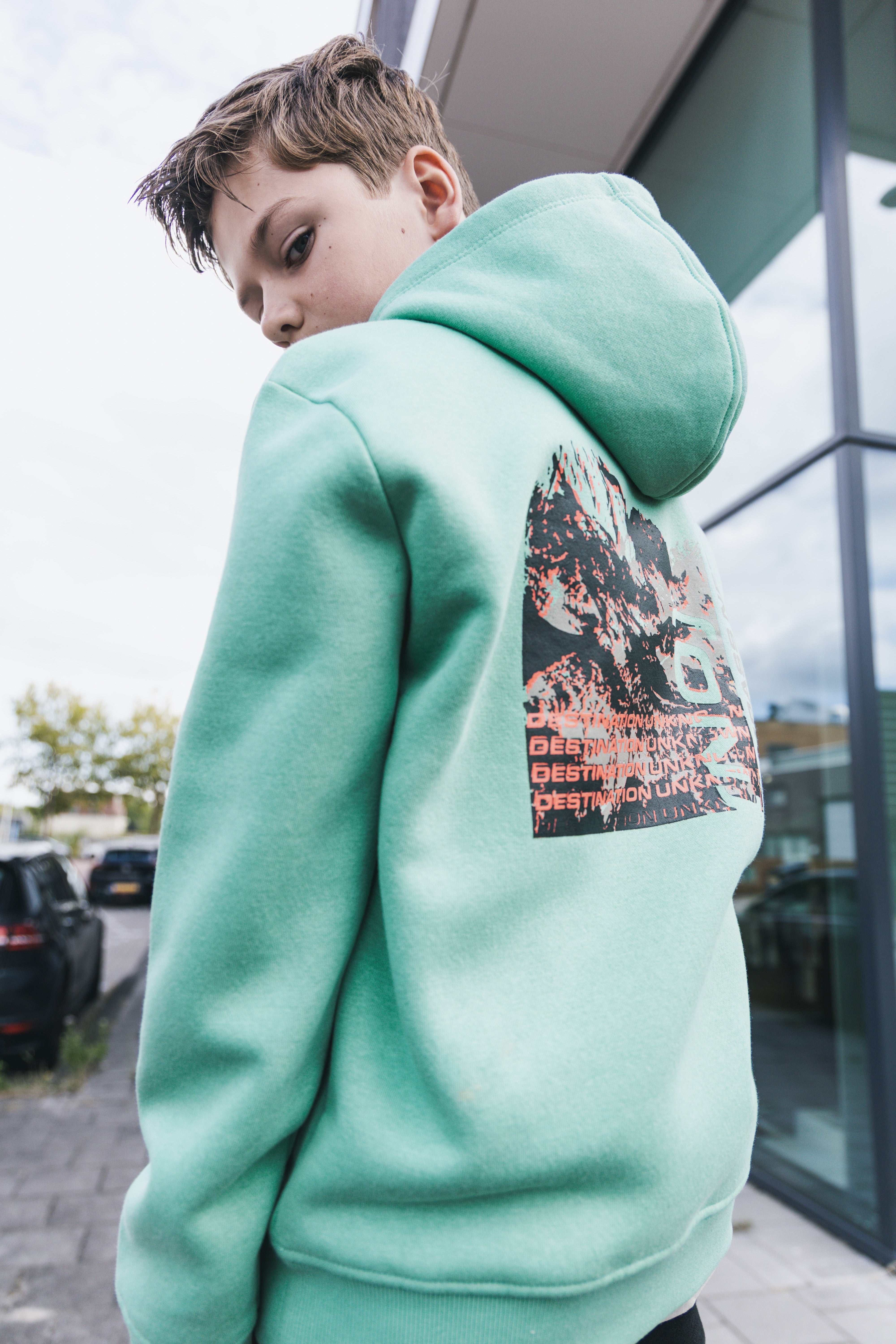 TYGO&vito Hoodie Nigel Blaugrün