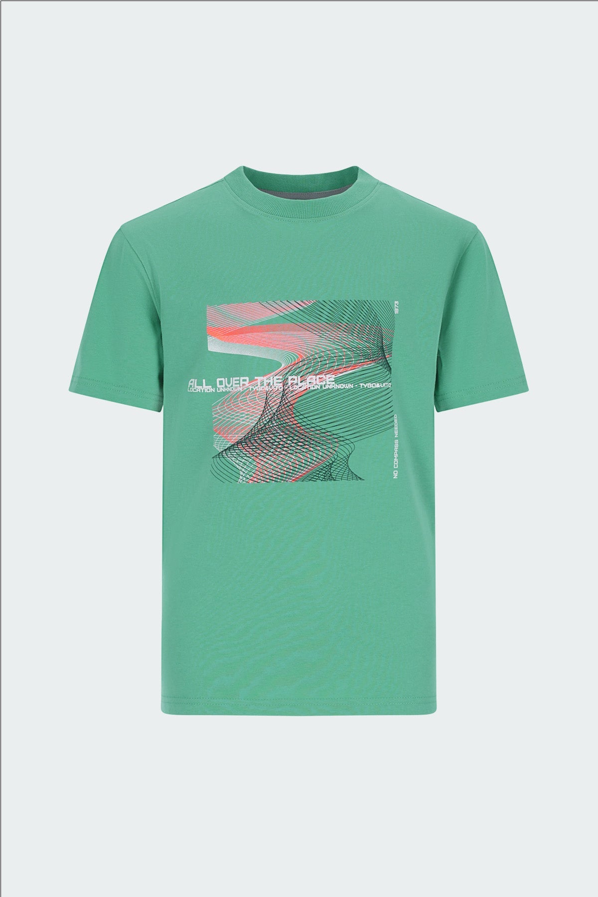 TYGO&vito T-shirt Dex Blue-Green