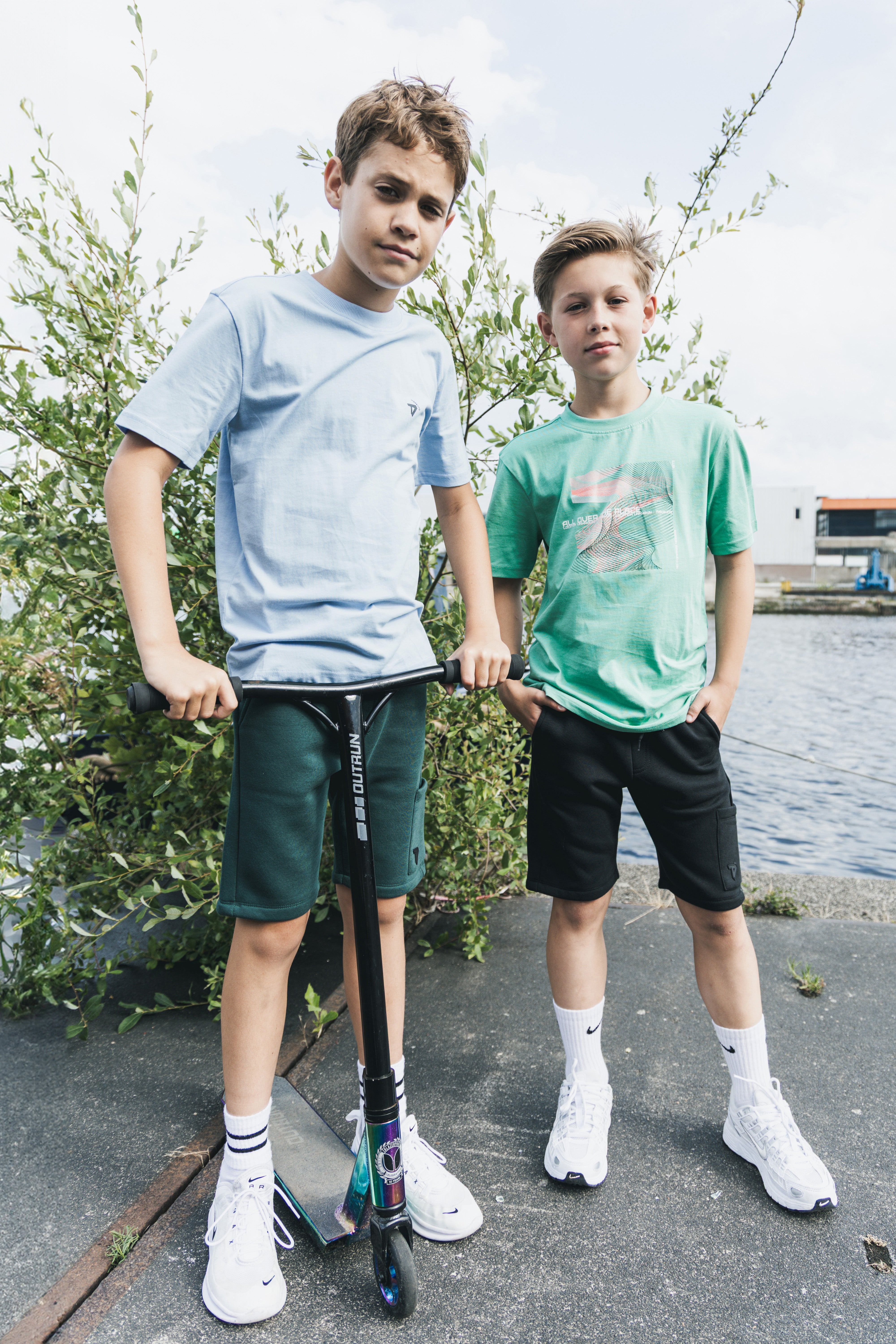 TYGO&vito T-shirt Dex Blue-Green